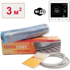 Теплый пол Теплософт Профи 3 м² 450 Вт с Wi Fi